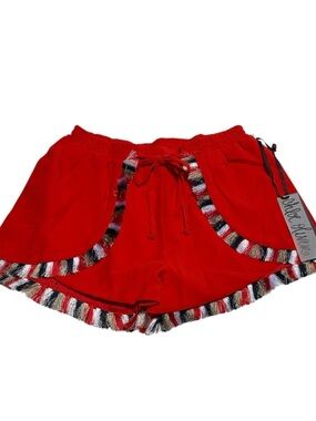 Anthropologie Chloe Oliver Fringe Shorts